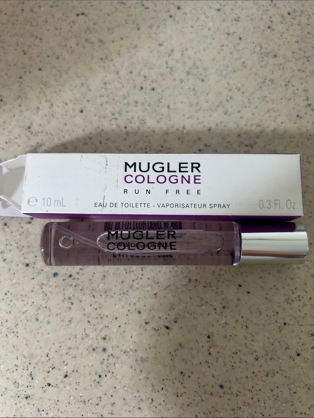 Mugler RUN FREE travel to go NIB